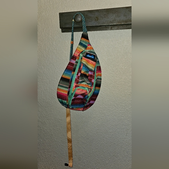Kavu Multicolor Striped Backpack - Picture 2 of 7